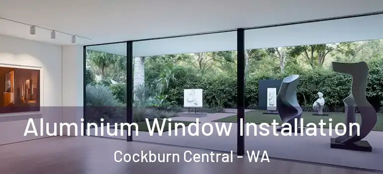 Aluminium Window Installation Cockburn Central - WA