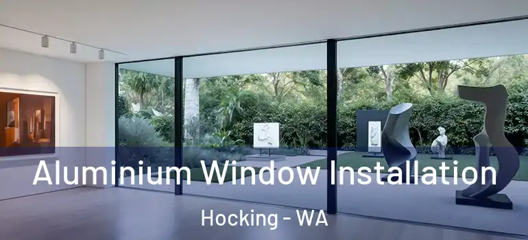Aluminium Window Installation Hocking - WA