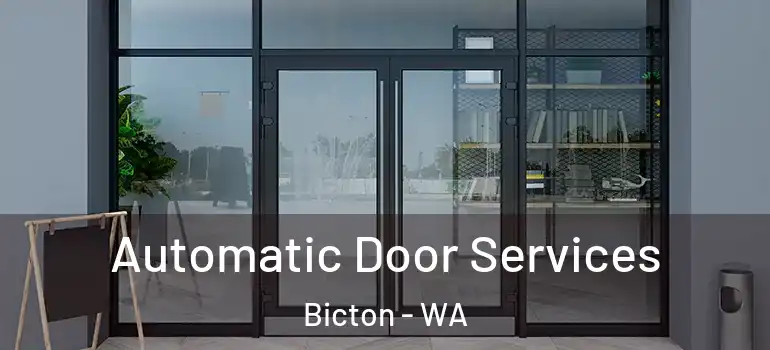 Automatic Door Services Bicton - WA