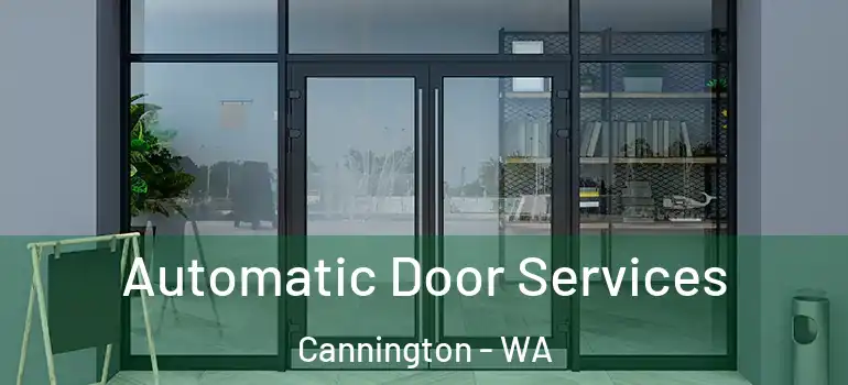 Automatic Door Services Cannington - WA