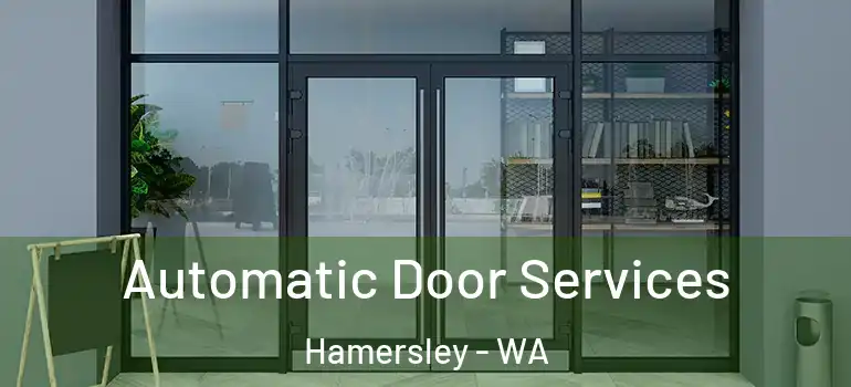 Automatic Door Services Hamersley - WA
