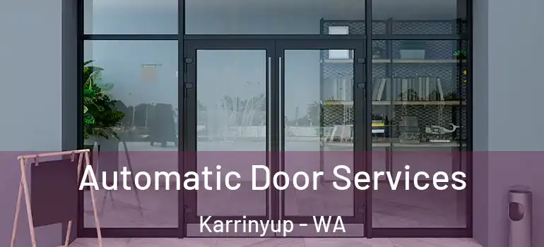 Automatic Door Services Karrinyup - WA
