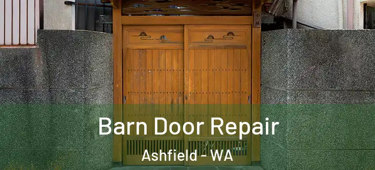 Barn Door Repair Ashfield - WA