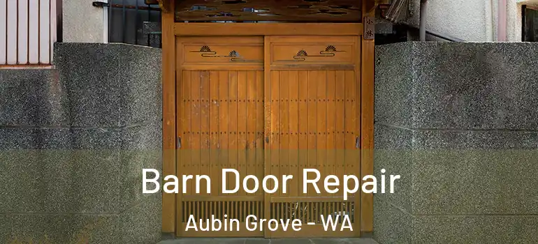 Barn Door Repair Aubin Grove - WA