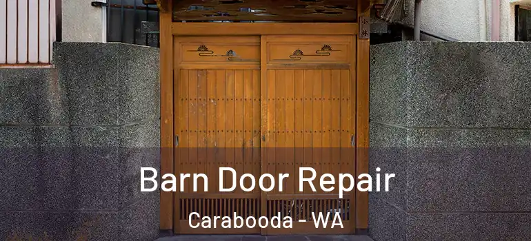  Barn Door Repair Carabooda - WA