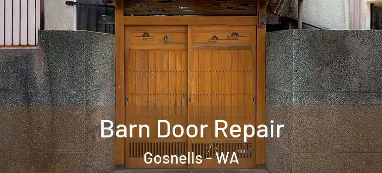Barn Door Repair Gosnells - WA