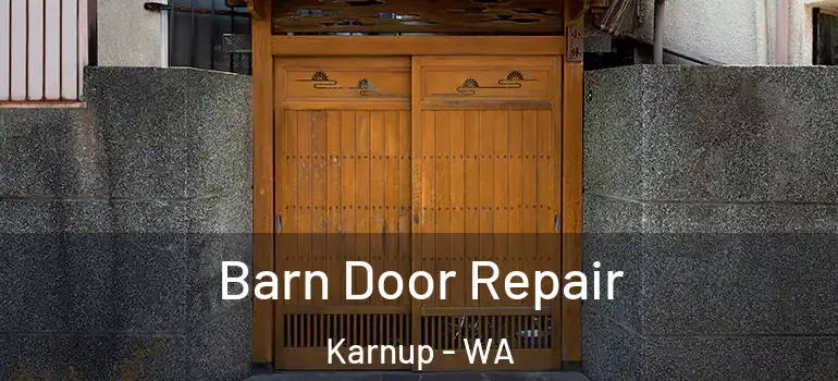 Barn Door Repair Karnup - WA
