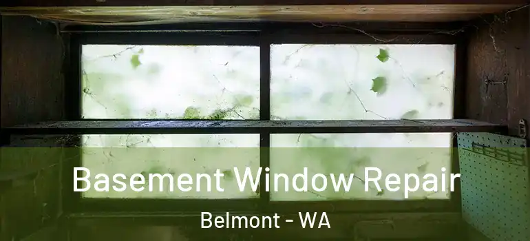  Basement Window Repair Belmont - WA