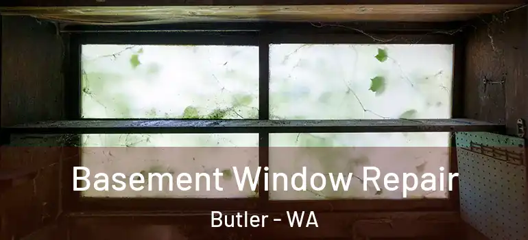 Basement Window Repair Butler - WA