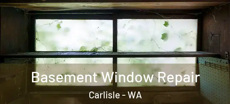  Basement Window Repair Carlisle - WA