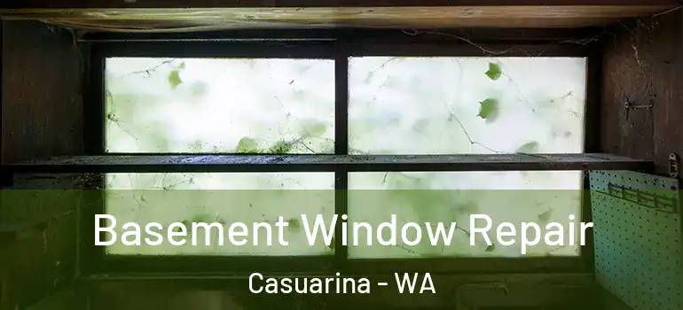  Basement Window Repair Casuarina - WA