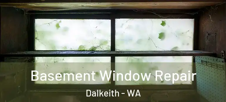 Basement Window Repair Dalkeith - WA