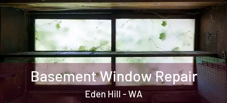  Basement Window Repair Eden Hill - WA