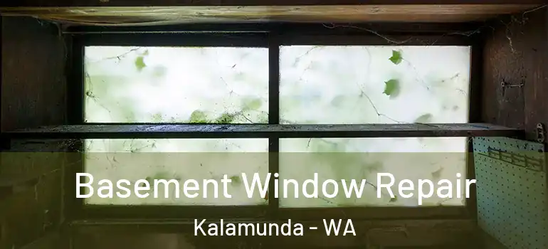  Basement Window Repair Kalamunda - WA