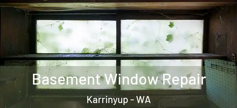  Basement Window Repair Karrinyup - WA