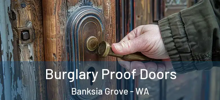 Burglary Proof Doors Banksia Grove - WA