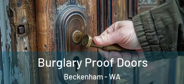 Burglary Proof Doors Beckenham - WA