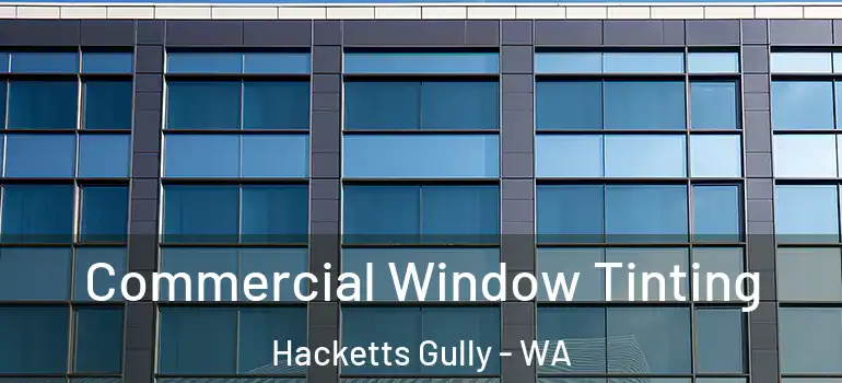 Commercial Window Tinting Hacketts Gully - WA