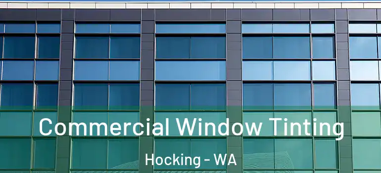 Commercial Window Tinting Hocking - WA