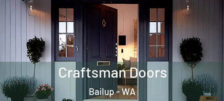  Craftsman Doors Bailup - WA