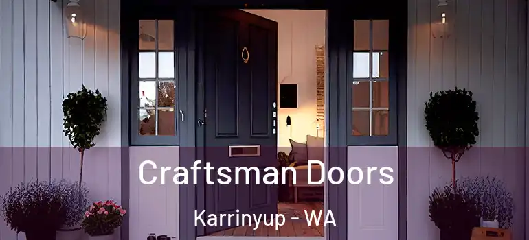 Craftsman Doors Karrinyup - WA