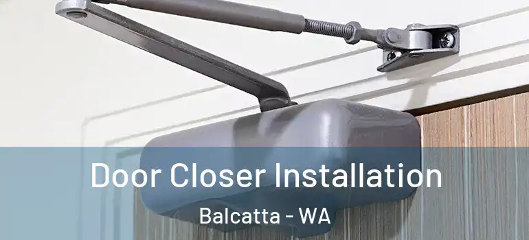 Door Closer Installation Balcatta - WA