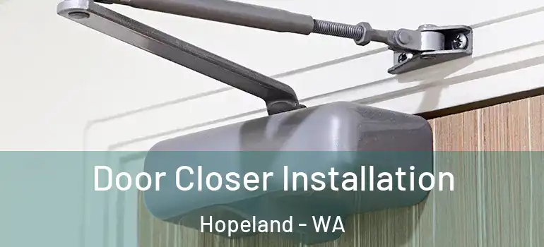 Door Closer Installation Hopeland - WA