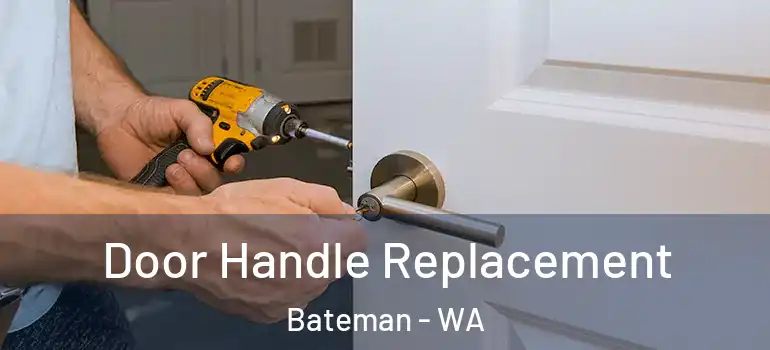 Door Handle Replacement Bateman - WA