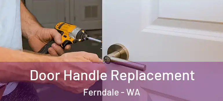 Door Handle Replacement Ferndale - WA
