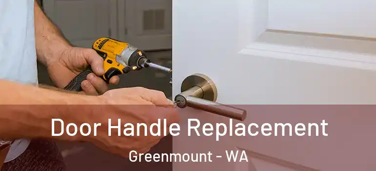 Door Handle Replacement Greenmount - WA