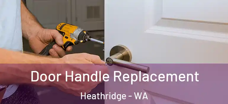  Door Handle Replacement Heathridge - WA