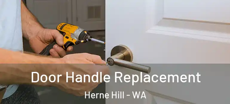 Door Handle Replacement Herne Hill - WA
