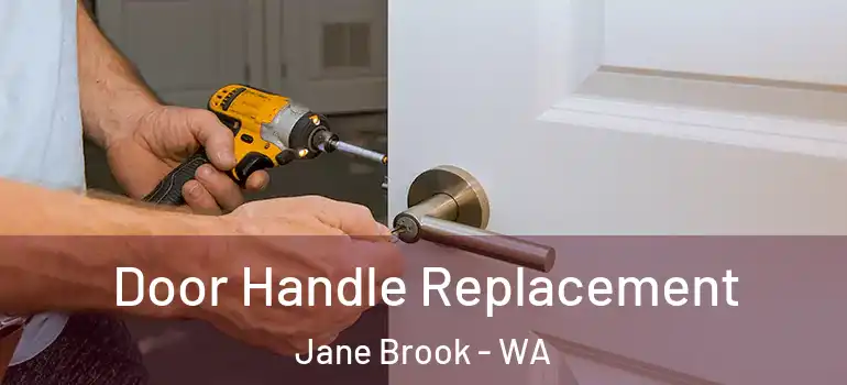 Door Handle Replacement Jane Brook - WA
