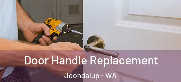  Door Handle Replacement Joondalup - WA