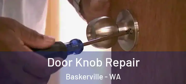  Door Knob Repair Baskerville - WA