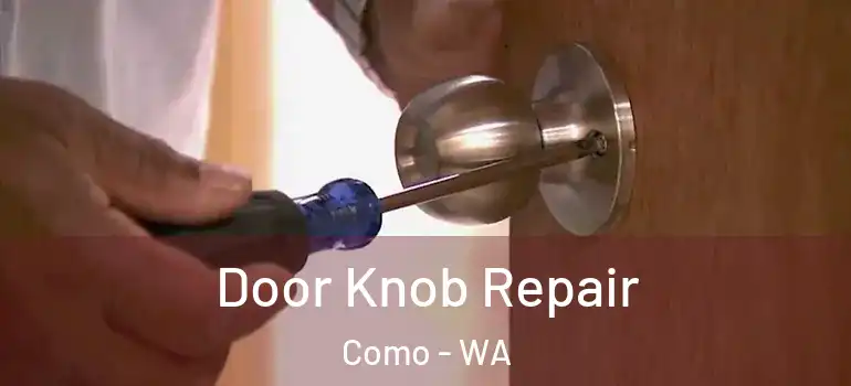  Door Knob Repair Como - WA
