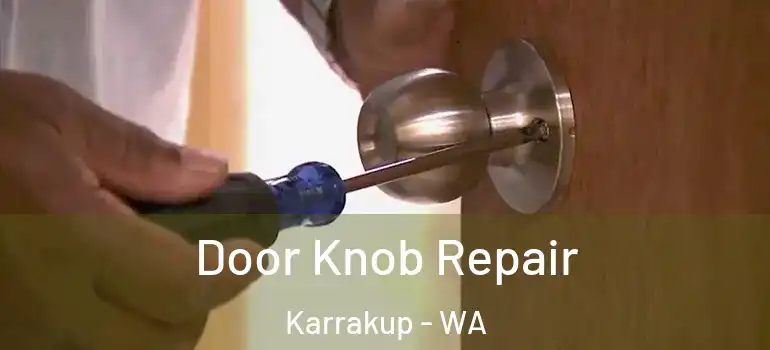  Door Knob Repair Karrakup - WA