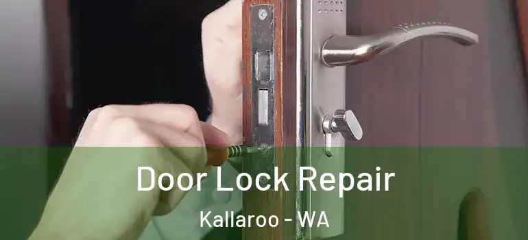 Door Lock Repair Kallaroo - WA