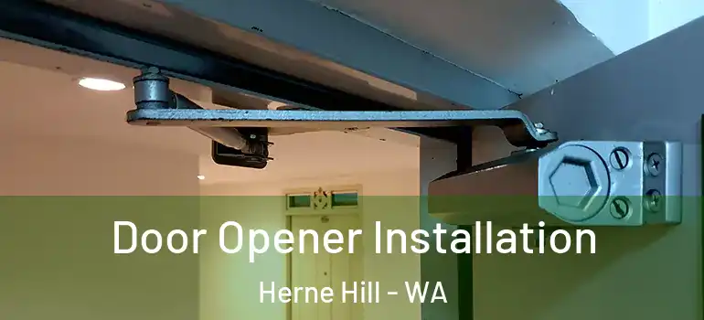Door Opener Installation Herne Hill - WA