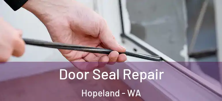  Door Seal Repair Hopeland - WA