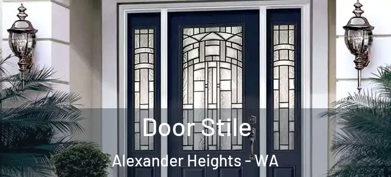  Door Stile Alexander Heights - WA