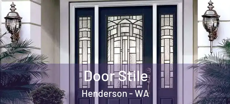 Door Stile Henderson - WA