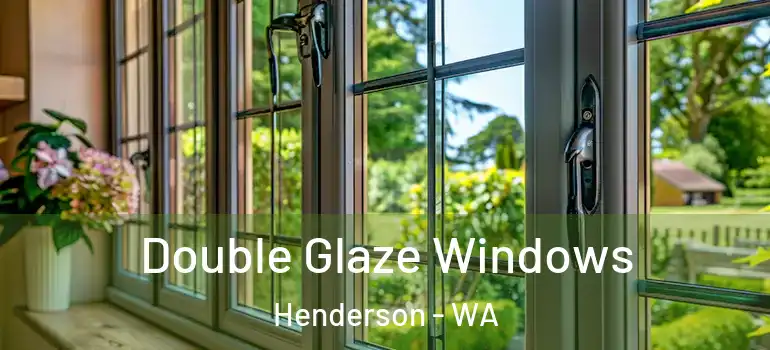 Double Glaze Windows Henderson - WA