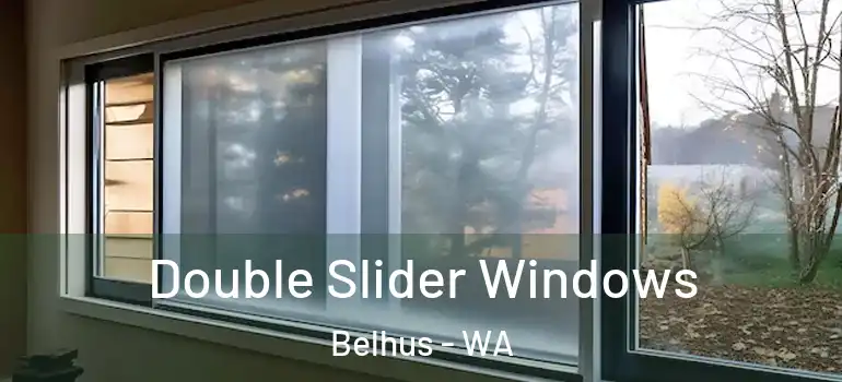 Double Slider Windows Belhus - WA