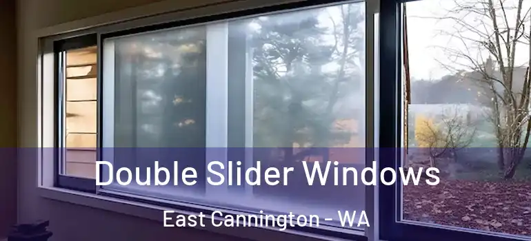 Double Slider Windows East Cannington - WA