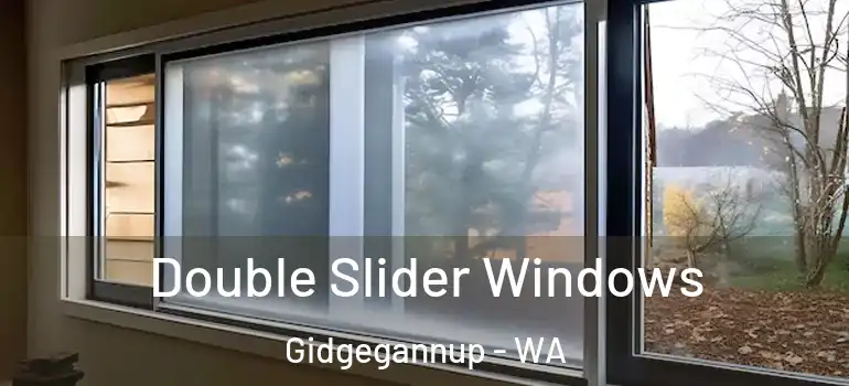 Double Slider Windows Gidgegannup - WA