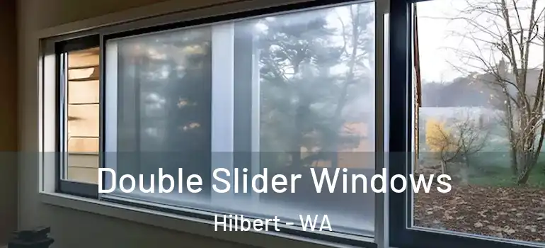 Double Slider Windows Hilbert - WA