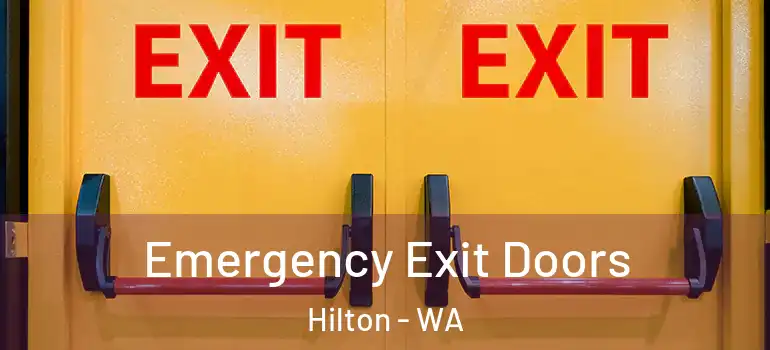  Emergency Exit Doors Hilton - WA