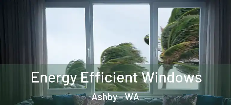 Energy Efficient Windows Ashby - WA