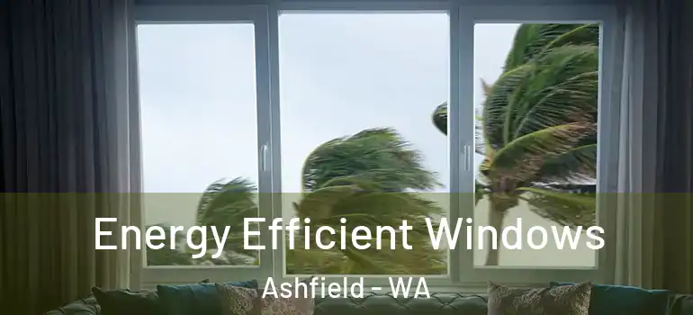 Energy Efficient Windows Ashfield - WA